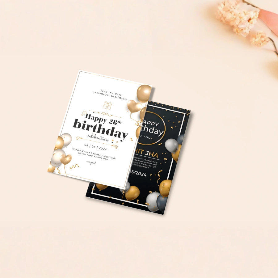 Birthday Invitation Card