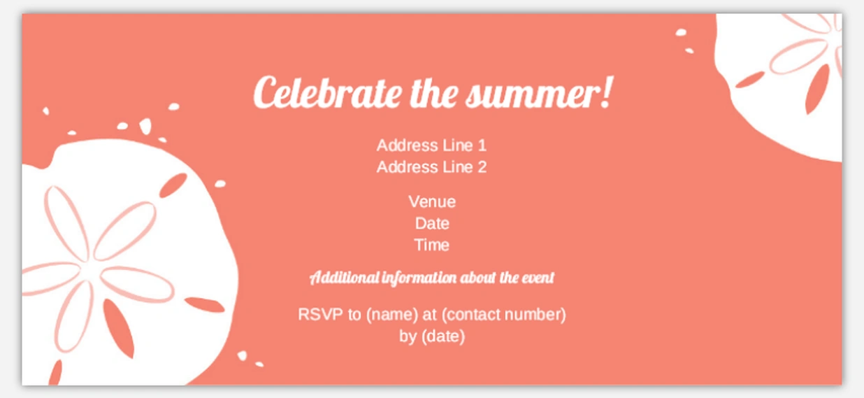 Moving Announcement Card