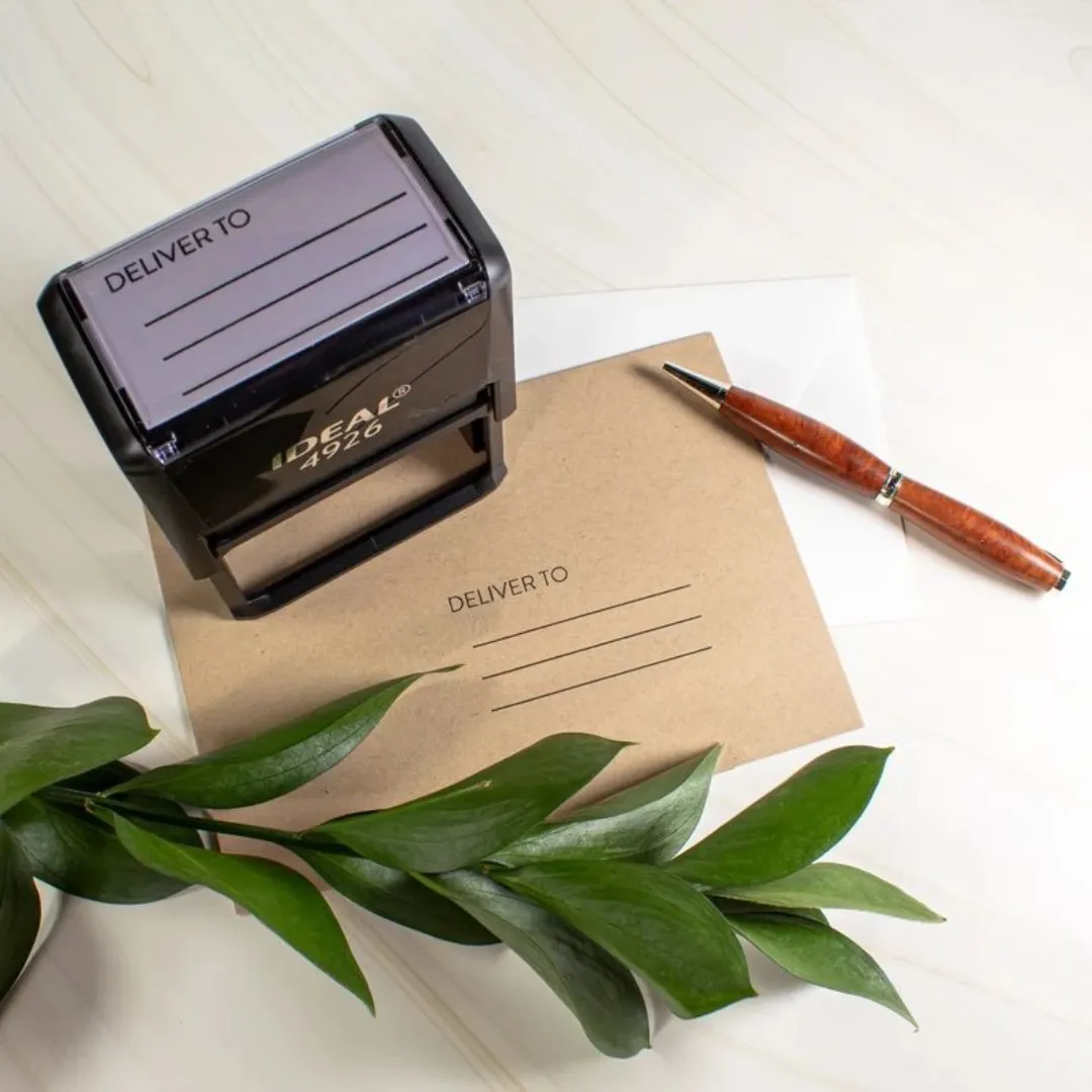 Self-Inking Stamps - 82 mm × 25 mm